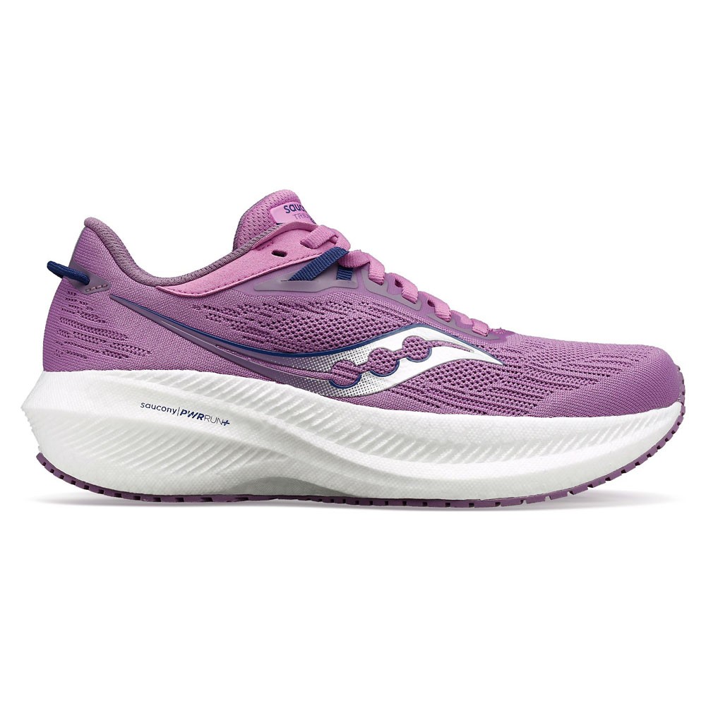 Saucony Triumph 21 Rosa Blu - Scarpe Running Donna EUR 41 / US 9,5