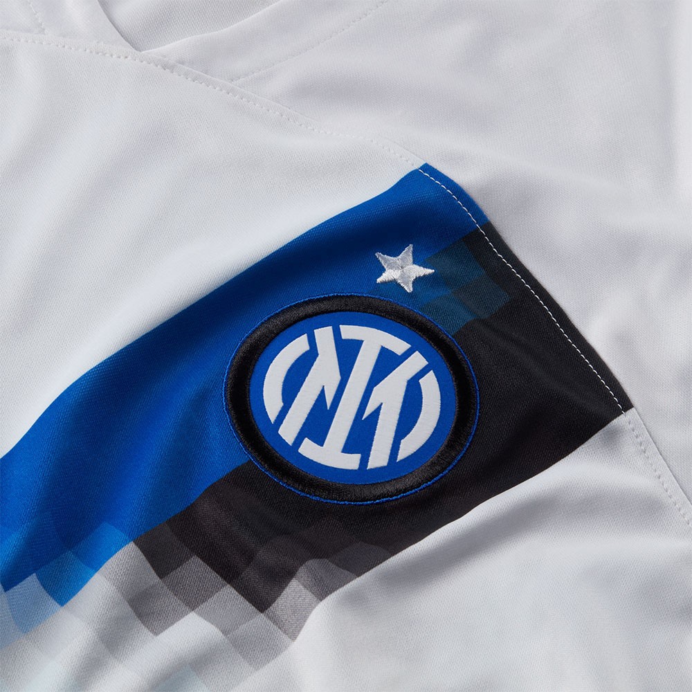Nike Maglia Calcio Inter 23/24 Away Bianco Blu Uomo - Acquista online su  Sportland