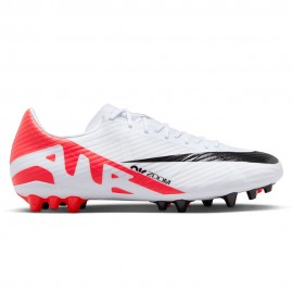 Nike Mercurial Zoom Vapor 15 Academy Ag Bianco Rosso - Scarpe Da Calcio Uomo