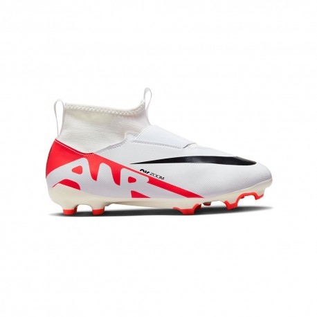 Nike Mercurial Zoom Superfly 9 Academy Fg Mg Bia - Scarpe Da Calcio Bambino