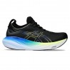 Asics Gel-Nimbus 25 Nero Glow Giallo - Scarpe Running Uomo