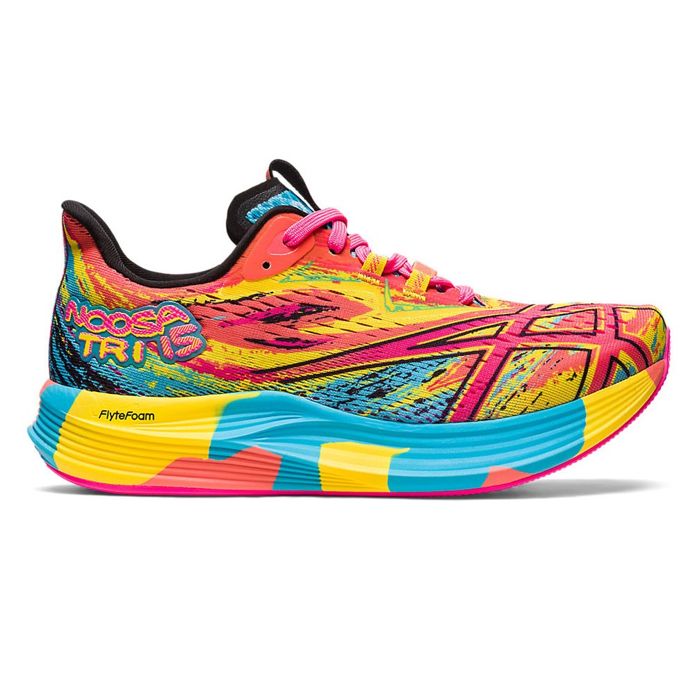 Asics Noosa Tri 15 Aquarium Vibrant Giallo - Scarpe Running Donna EUR 37,5 / US 6,5
