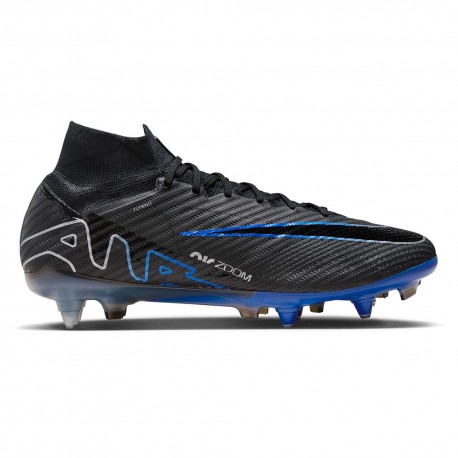 Nike Mercurial Superfly 9 Elite Sg Pro Nero Blu - Scarpe Da Calcio Uomo