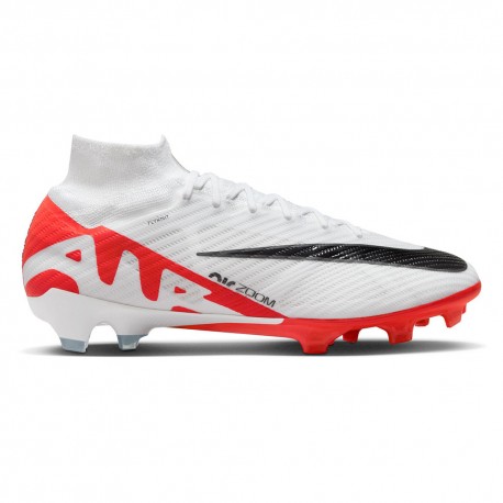 Nike Mercurial Superfly 9 Elite Fg Rosso Nero - Scarpe Da Calcio Uomo