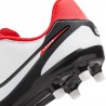 Nike Legend 10 Academy Fg Mg Bianco Rosso - Scarpe Da Calcio Bambino