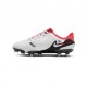 Nike Legend 10 Academy Fg Mg Bianco Rosso - Scarpe Da Calcio Bambino