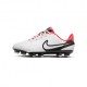 Nike Legend 10 Academy Fg Mg Bianco Rosso - Scarpe Da Calcio Bambino