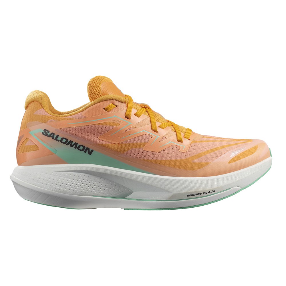 Salomon Phantasm 2 Arancio Bianco - Scarpe Running Donna EUR 37 1/3 / UK 4,5