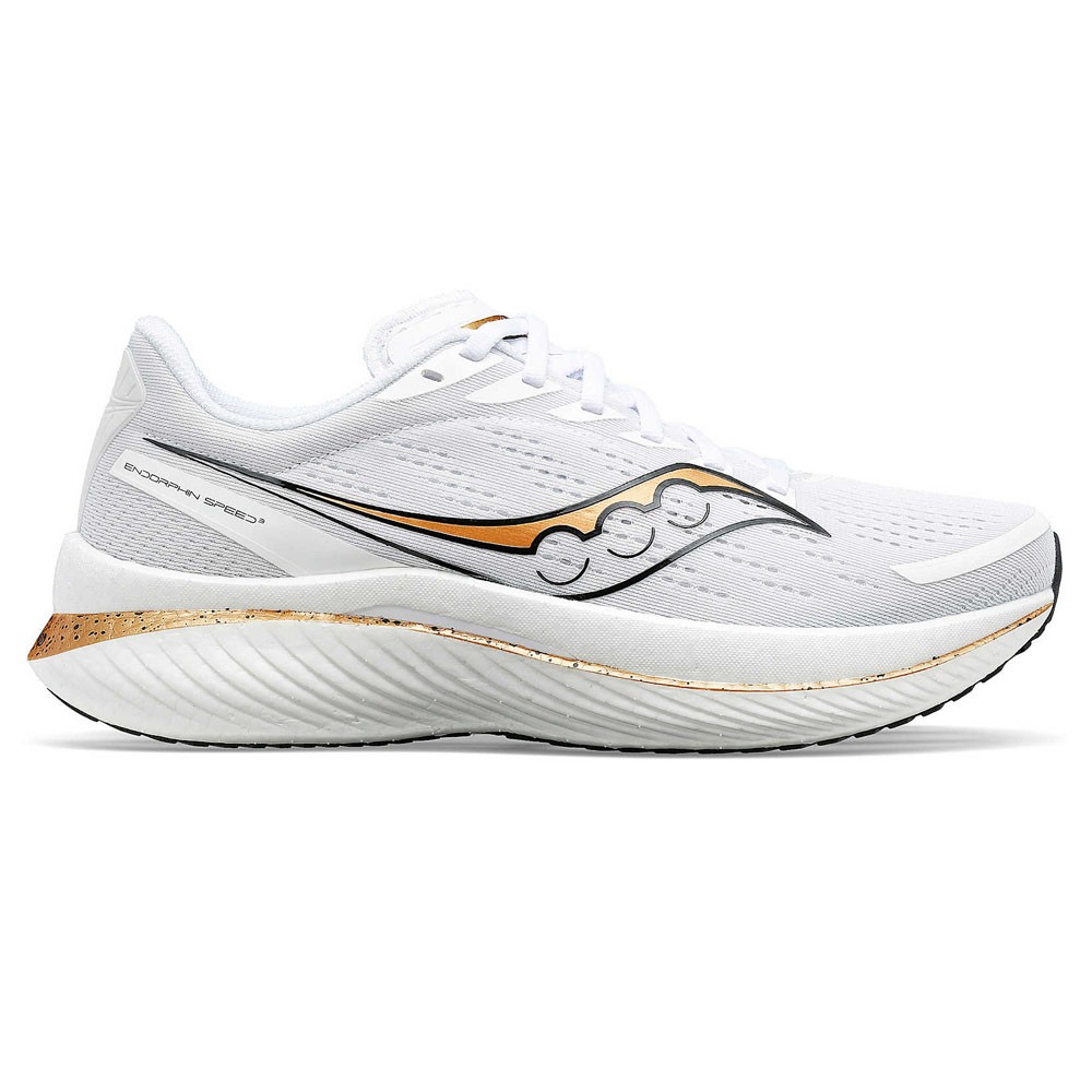 Saucony Endophine Speed 3 Bianco Oro - Scarpe Running Donna EUR 38 / US 7