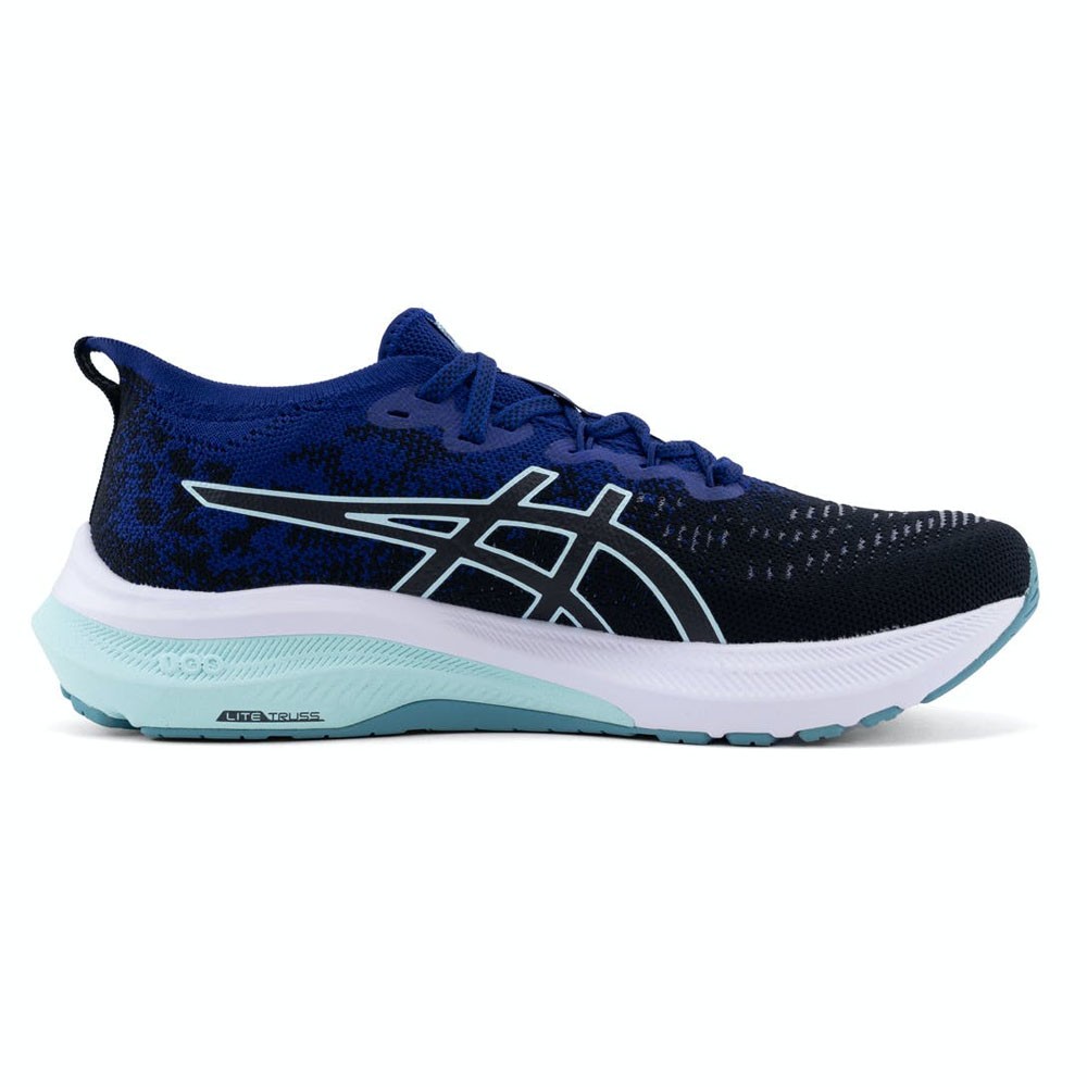 Asics Gt-2000 11 Mk Nero Aquamarine - Scarpe Running Donna EUR 37,5 / US 6,5