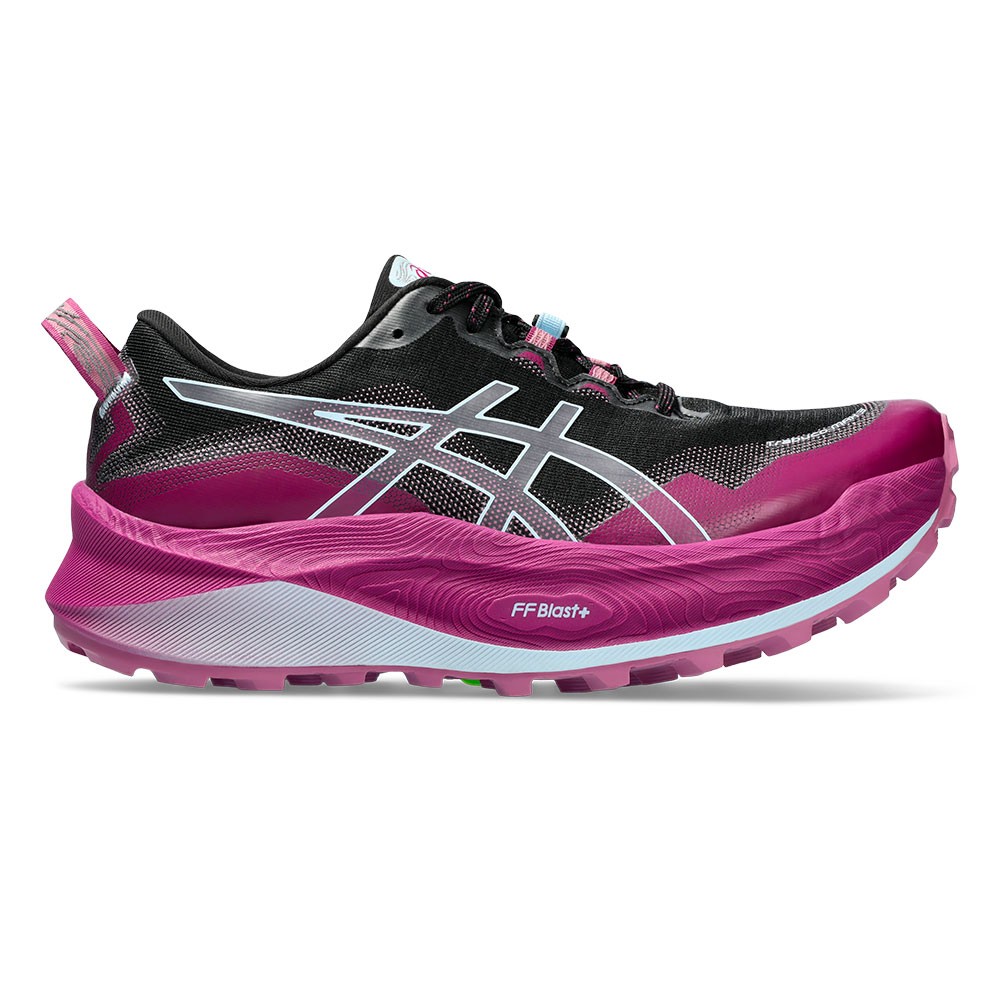 Image of Asics Trabuco Max 3 Nero Azzuro - Scarpe Trail Running Donna EUR 39,5 / US 8