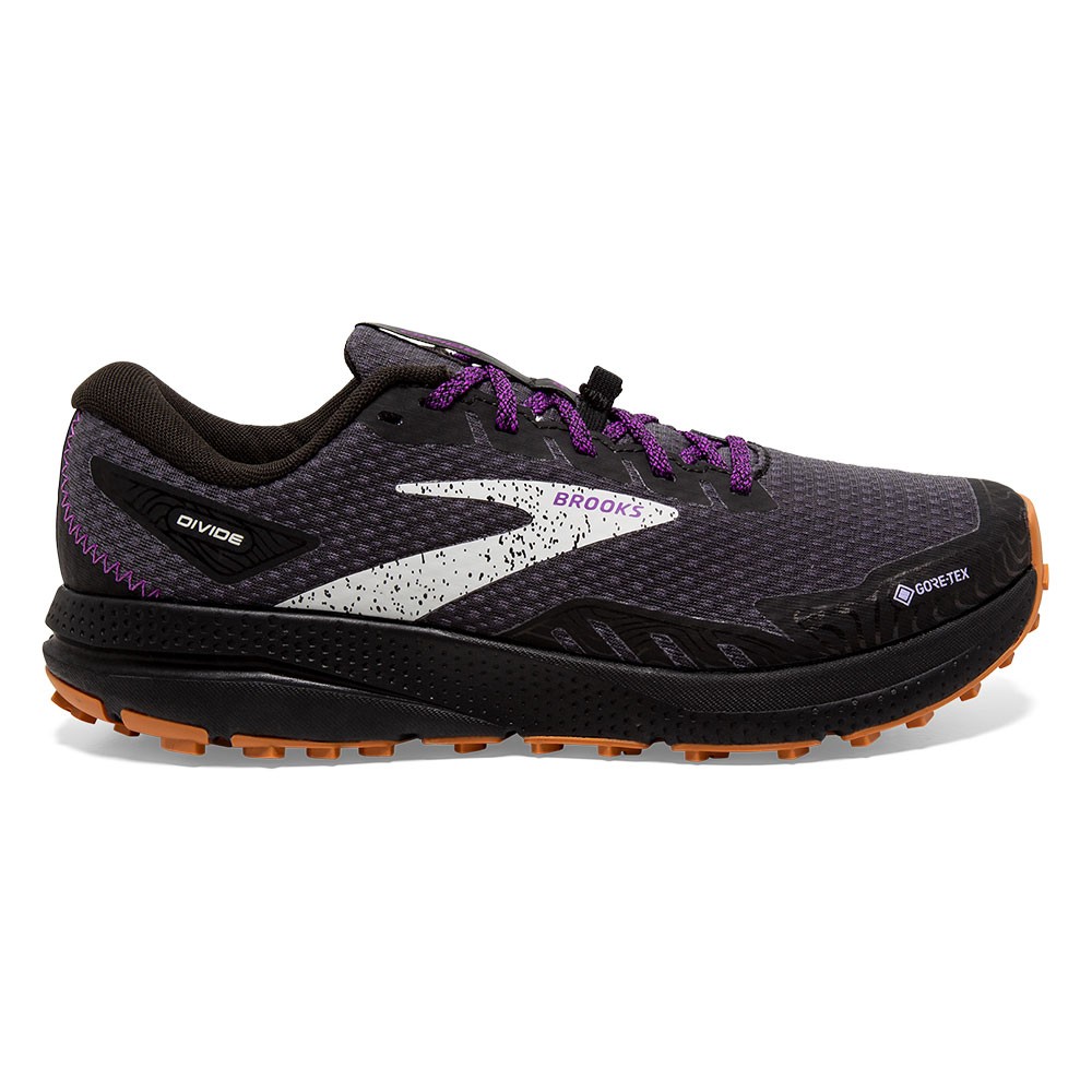 Image of Brooks Divide 4 GORE-TEX Nero Viola - Scarpe Trail Running Donna EUR 36,5 / US 6