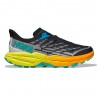 Hoka Trail Running Speedgoat 5 Nero Evening Primarose - Scarpe Trail Running Uomo