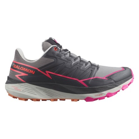 Salomon Trail Running Thundercross Plum Kitten Nero Rosa - Scarpe Trail Running Uomo