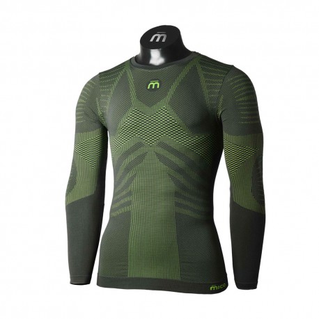 Mico Sport Maglia Trail Running Extra Dry 1431 Verde Prato Uomo