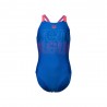 Arena Costume Intero Piscina Graphic Blu Fucsia Bambina