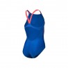 Arena Costume Intero Piscina Graphic Blu Fucsia Bambina