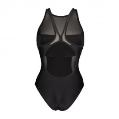 Arena Costume Intero Piscina Mesh Panel Nero Donna Acquista