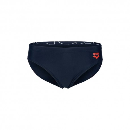 Arena Costume Intero Piscina Slip Graphic Blu Rosso Bambino