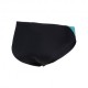 Arena Costume Intero Piscina Slip Panel Nero Blu Uomo