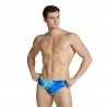 Arena Costume Intero Piscina Slip Waves Blu Navy Multi Uomo