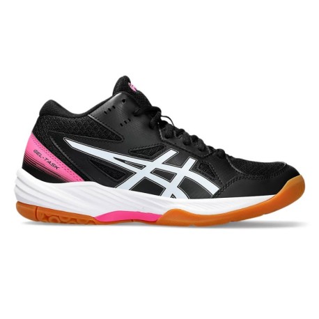 Asics Scarpe Pallavolo Gel-Task 3 Mt Mid Nero Bianco Donna