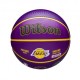 Wilson Palla Basket Nba Icon Outdoor Lebron Giallo Viola