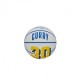 Wilson Mini Palla Da Basket Nba Icon Curry Blu Giallo
