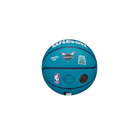 Wilson Mini Palla Da Basket Nba Tribute Lakers Nero 3