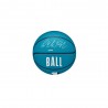 Wilson Mini Palla Da Basket Nba Tribute Lakers Nero