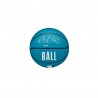 Wilson Mini Palla Da Basket Nba Tribute Lakers Nero