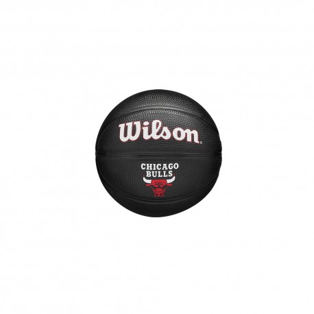 Wilson Mini Palla Da Basket Nba Tribute Bulls Nero