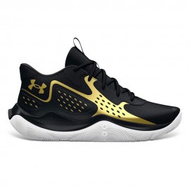 Under Armour Jet 23 Nero Oro - Scarpe Basket Uomo