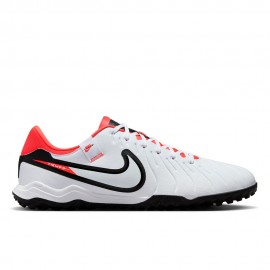 Nike Legend 10 Academy Tf Bianco Rosso - Scarpe Da Calcio Uomo