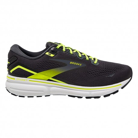 Brooks Ghost 15 Rv Ebony Bianco Nightlife - Scarpe Running Uomo