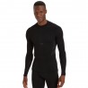 Diadora T-Shirt Running Ml Turtle Neck Act Hp Nero Uomo