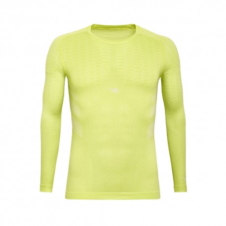 Diadora T-Shirt Running Ml Act Hp Fluo Uomo