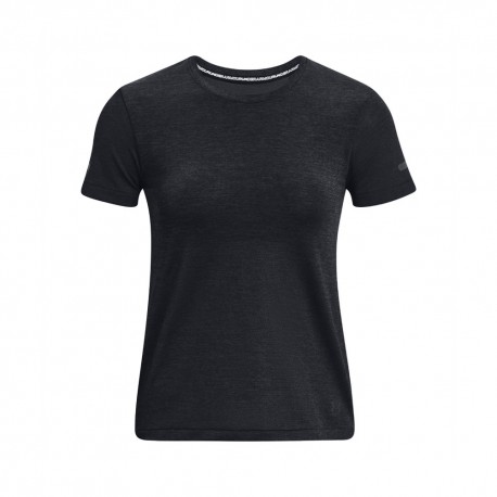 Under Armour Maglia Running Seamless Stride Nero Nero Reflective Donna