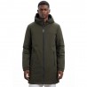 Ecoalf Parka Con Cappuccio Verde Uomo