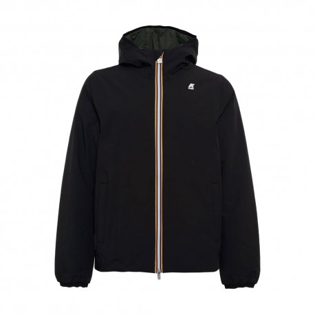 K-Way Giacca Revers Elasticizzato Nero Uomo