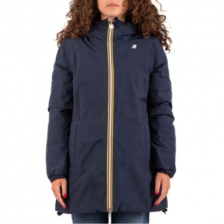 K-Way Giacca Sofie Revers Piuma Nero Donna