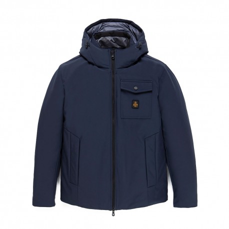 Refrigiwear Giacca Con Cappuccio Polar Blu Uomo
