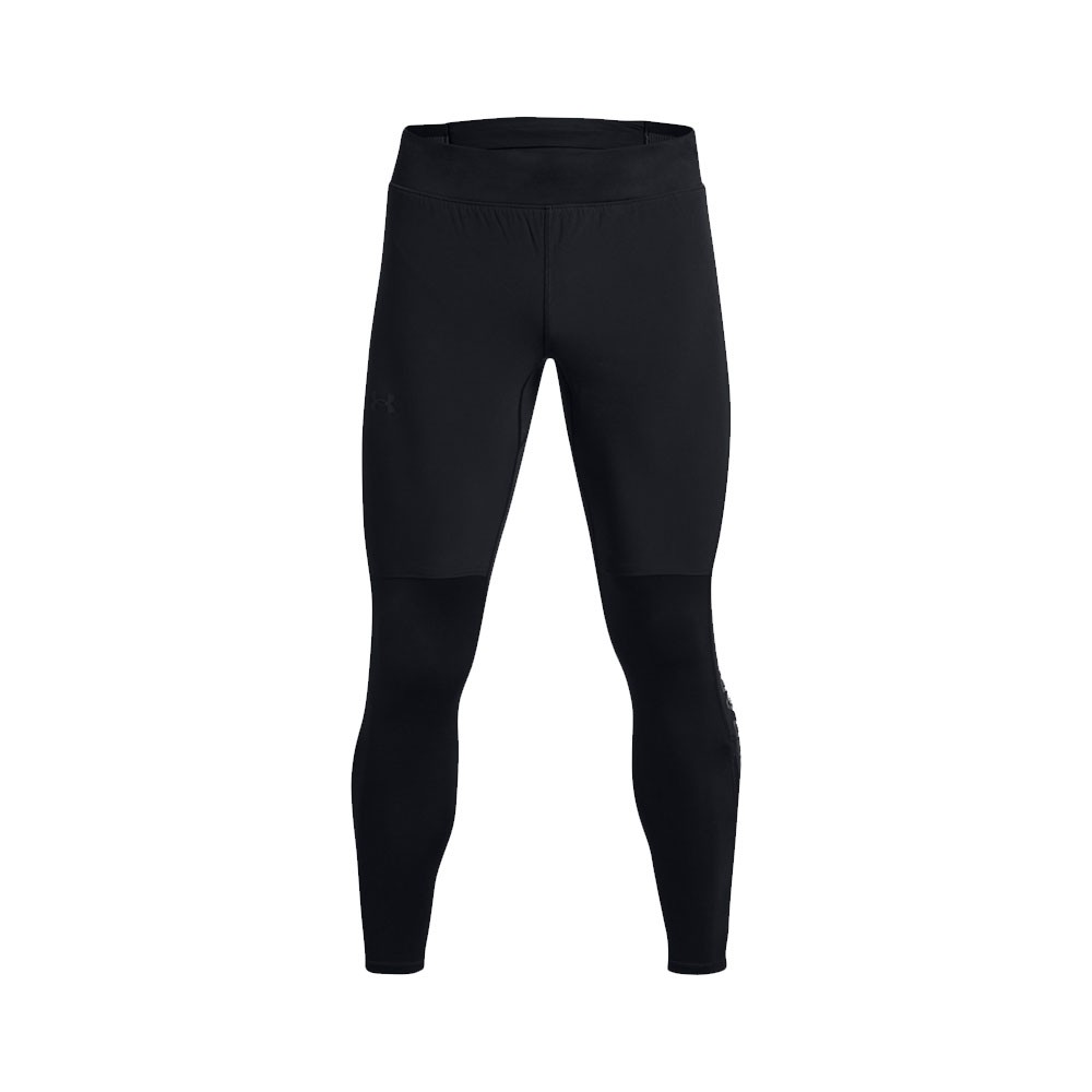 Under Armour Leggings Running Qualifier Elite Cold Nero Reflective Uomo L