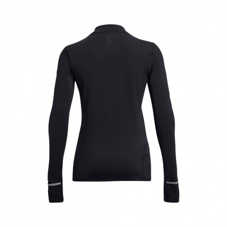 Under Armour Maglia Running Qualifier Cold Nero Nero Reflective Donna