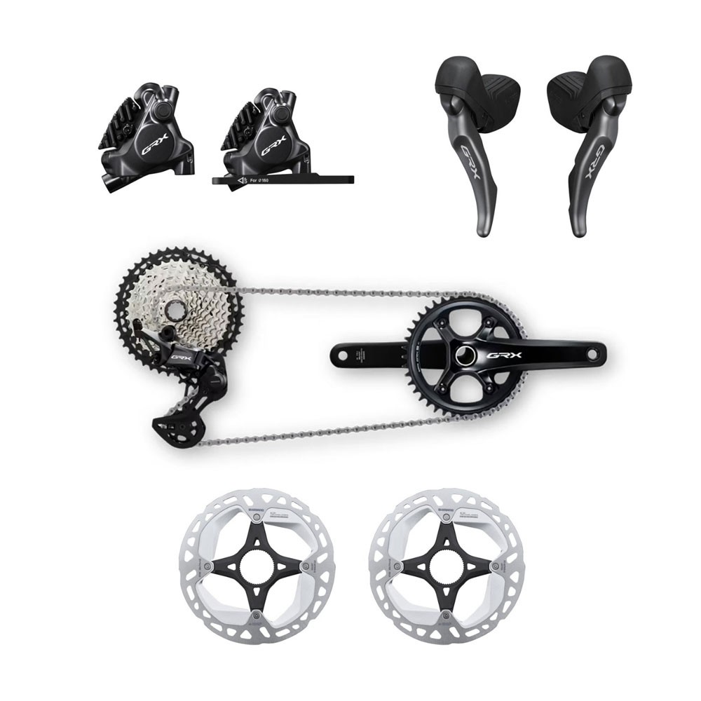 Shimano Gruppo Completo Bici Grx 12V 822SGS 42T 172.5MM 10-51 172,5