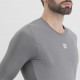 Sportful Maglia Ciclismo Fiandre Thermal Ash Grigio Uomo