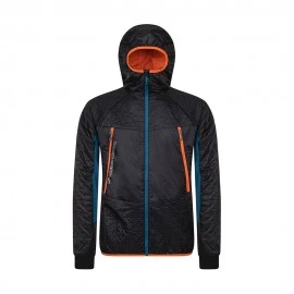 Rock Experience Giacca Trekking Katamai Hoodie Hybrid Caviar Moroccan Blue Flame Uomo