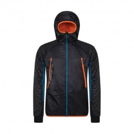 Rock Experience Giacca Trekking Katamai Hoodie Hybrid Caviar Moroccan Blue Flame Uomo