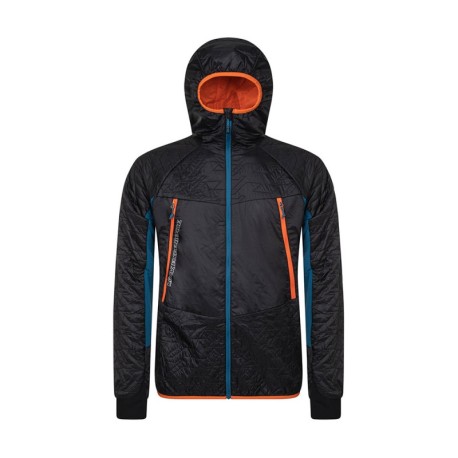 Rock Experience Giacca Trekking Katamai Hoodie Hybrid Caviar Moroccan Blue Flame Uomo