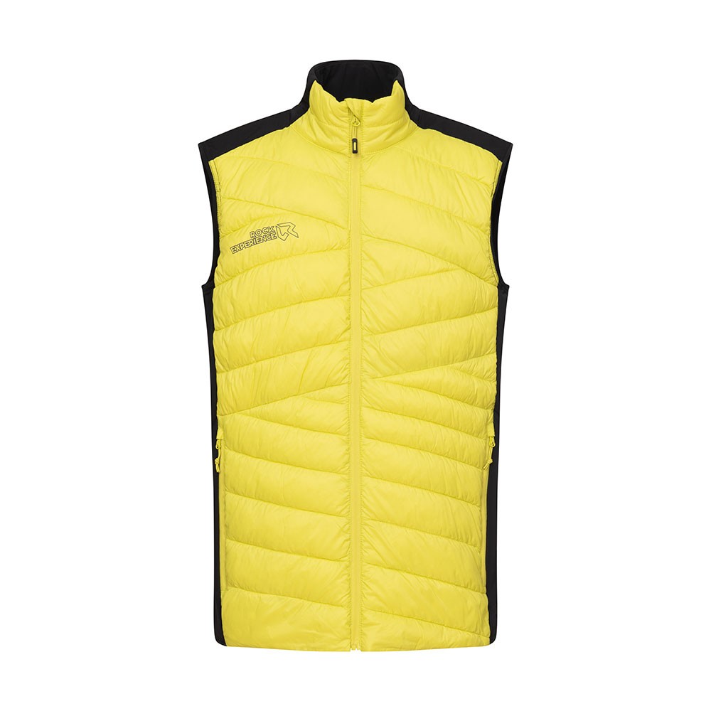 Image of Rock Experience Giacca Trekking Lancelot Hybrid Giallo Uomo L068